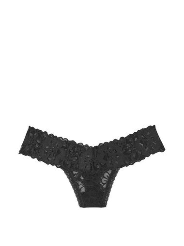 Panty-Tanga-Floral-con-Encaje-Victoria-s-Secret
