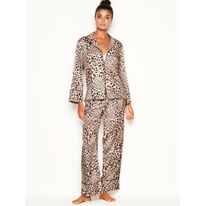 

Pijama Pantalón de Satén Talla: L