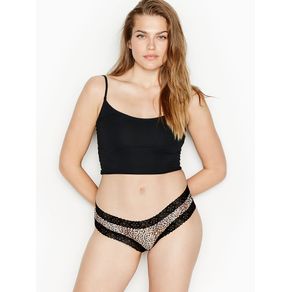 

Panty Cheeky de Algodón Stretch y Encaje Talla: XS