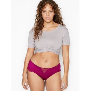 

Panty Cheeky con Detalle de Micro Encaje Talla: XS