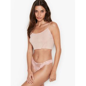 

Panty Tanga de Encaje con Recorte Talla: L