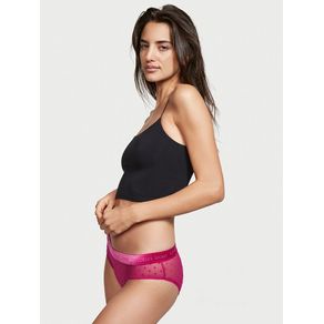 

Panty Hipghugger con Malla de Lunares Talla: XL