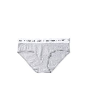 

Panty Hiphugger de Algodón Stretch con Logo Talla: XS