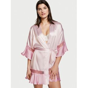 

Bata de Satén con cintillo Talla: M/L