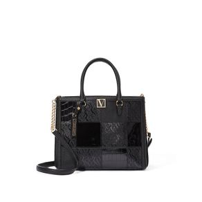 

Bolso Satchel Black Patchwork Talla: Unitalla