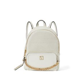 

Mini Mochila White Woven Talla: Unitalla