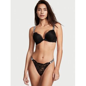 

Panty Tanga Shine Strap con Encaje Talla: XS