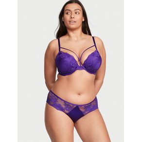 

Panty Cheeky con Malla Floral Talla: XS